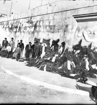 Τιμώμενοι ανάπηροι του Αλβανικού Μετώπου στο Μνημείο του Αγνώστου Στρατιώτη, Αρχείο ΕΡΤ – Πέτρος Πουλίδης